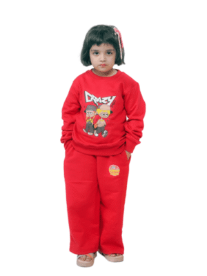 Crazy Girls -Sweat Shirt With Trouser and Jacket