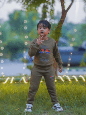 Google Goggle- Sweat Shirt With Trouser